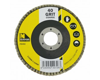 40 Grit Aluminium Oxide Flap Disc 